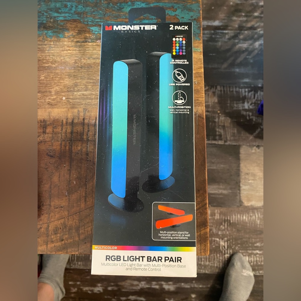 Monster RGB light bar pair